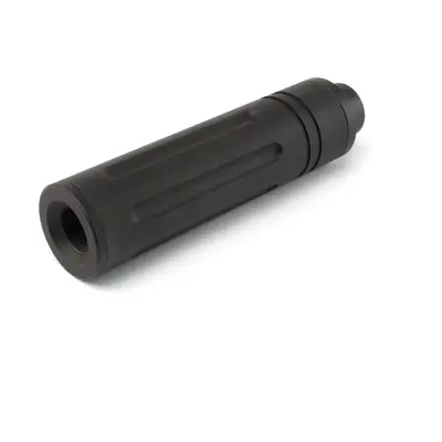 SLONG Airsoft Kovový tlumič 110 x 27mm s redukcí na +11mm závit (SL00323A)