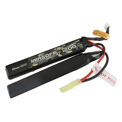 Gens ace Akumulátor Li-Po 11,1V 1200mAh 25C 126x19x16mm (dvoudílná) - Mini Tami