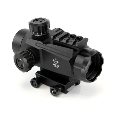 Theta Optics Tubusový 30mm kolimátor Monolith s odklápěcími krytkami