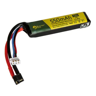 Electro River Akumulátor Li-Po 7,4V 550mAh 20C do AEP s Mosfetem