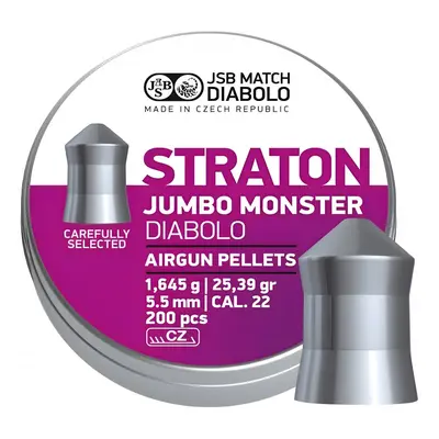 JSB Match Diabolo Diabolky STRATON Jumbo Monster 5,51mm (cal .22) / 1,645g - 200ks