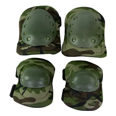 Imperator Tactical Set loketních a kolenních chráničů - Woodland