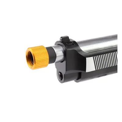 SLONG Airsoft Adapter na tlumič pro pistole z +11 na -14mm závit (SL00115) - zlatá k