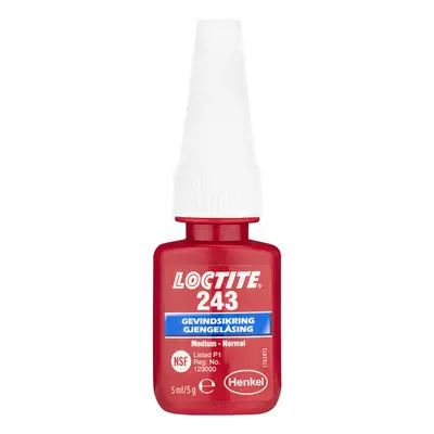 Loctite 243 zajišťovač šroubů (5 ml) - střední pevnost