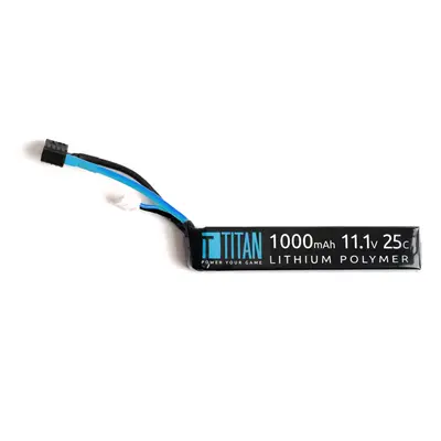 TITAN Akumulátor Li-Po 11,1V 1000mAh 25C - Mini AK Stick s Dean konektorem