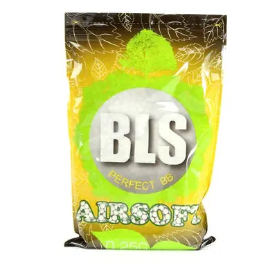 Airsoftové kuličky BLS BIO Perfect 0,25g | 4000 ks | 1 kg - bílé