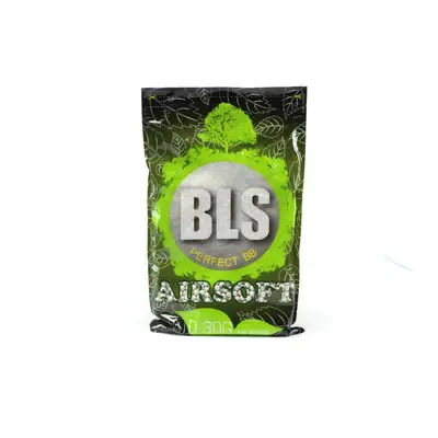 Airsoftové kuličky BLS BIO Perfect 0,30g | 3300 ks | 1 kg - bílé