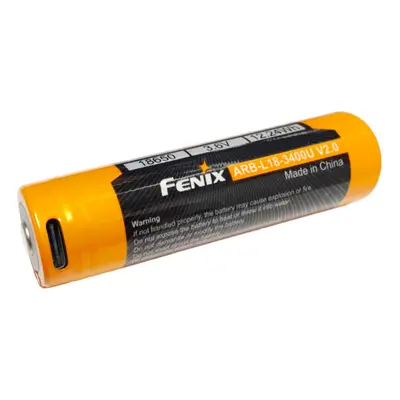 Fenix Nabíjecí USB-C baterie 18650 3400 mAh (Li-ion)