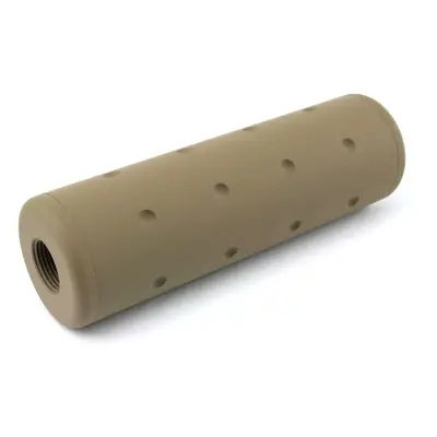 Shooter Kovový tlumič 110 x 35mm - TAN