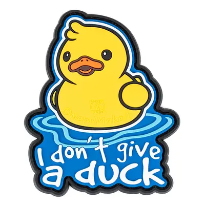 JTG PVC 3D nášivka "I DON´T GIVE A DUCK"