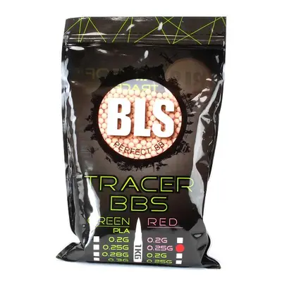 Airsoftové kuličky nasvětlovací BLS Tracer 0,25g | 4000 ks | 1 kg - če