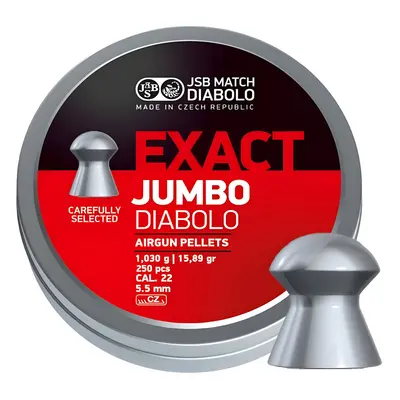 JSB Match Diabolo Diabolky EXACT Jumbo 5,51mm (cal .22) / 1,030g - 250ks