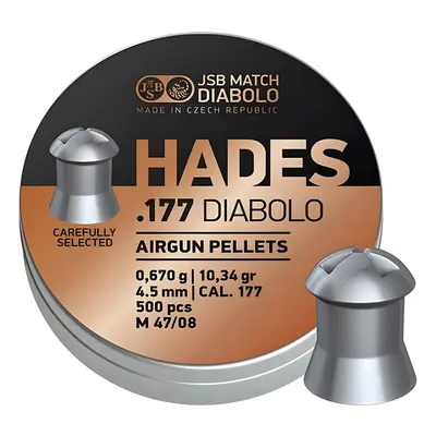 JSB Match Diabolo Diabolky HADES 4,50mm (cal .177) / 0,670g - 500ks