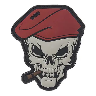 101 INC PVC 3D nášivka "Skull cigar"