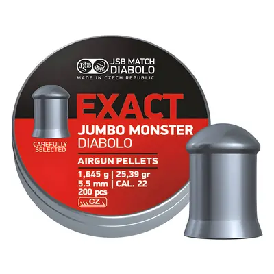 JSB Match Diabolo Diabolky EXACT Jumbo Monster 5,52mm (cal .22) / 1,645g - 200ks