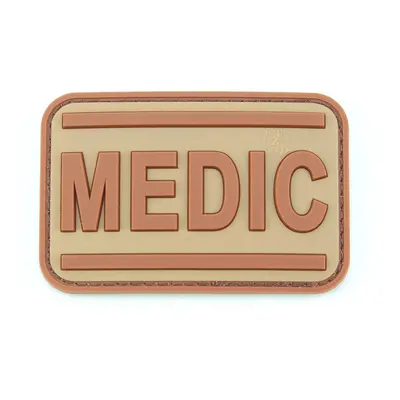 JTG PVC 3D nášivka "MEDIC" - TAN