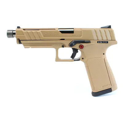 G&G Airsoftová pistole GTP9, plyn blowback (GBB) - desert + Doprava zdarma