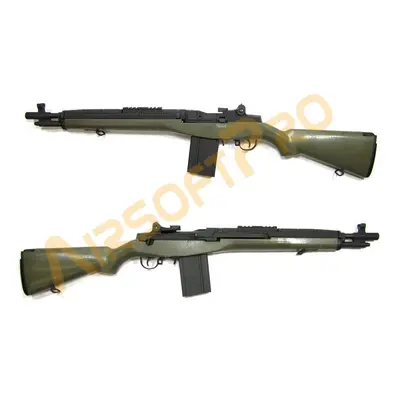 CYMA Airsoftová zbraň M14 Socom R.I.S. (CM.032A) - olivová + Doprava zdarma