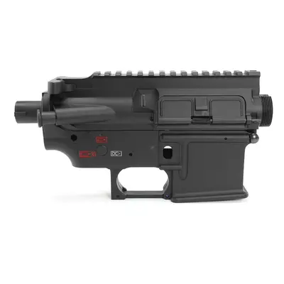 E&C Kompletní kovové tělo pro M4, styl HK416 - černé