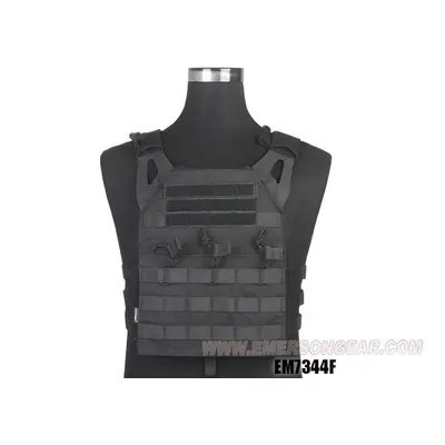 EmersonGear Vesta s imitací plátů a trojitou sumkou M4 Jumper Plate Carrier - čern