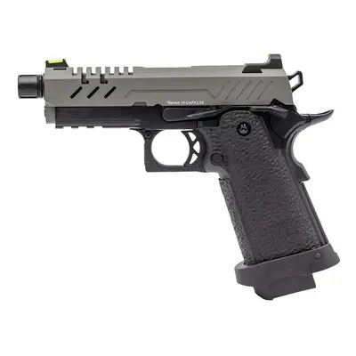 Vorsk Airsoftová pistole Hi-Capa 3.8 PRO, GBB - šedá + Doprava zdarma