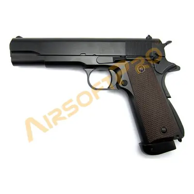 KJ Works Airsoftová pistole 1911 A1 - celokov, blowback - CO2