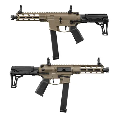 Lancer Tactical Airsoftová zbraň LT-35 Gen2 9mm Battle-X PDW - FDE + Doprava zdarma