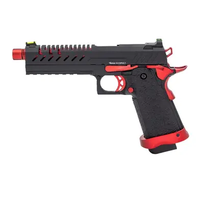 Vorsk Airsoftová pistole Hi-Capa 5.1, GBB - Red MATCH + Doprava zdarma