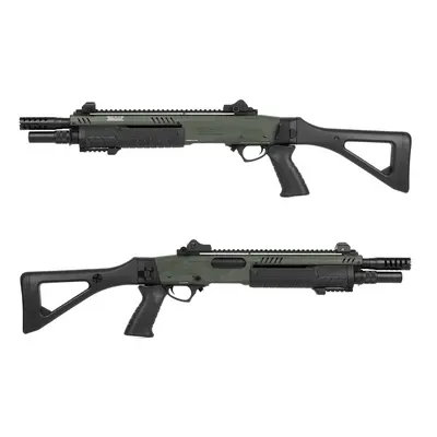 BO Manufacture Airsoft plynová brokovnice FABARM STF12 11" Compact - Olive Drab + Doprava zdarma