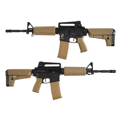 Delta Armory Airsoftová zbraň M4 AR15 Classic Charlie - TAN/Černá + Doprava zdarma