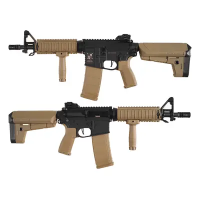 Delta Armory Airsoftová zbraň M4 CQB-R Charlie - TAN/Černá + Doprava zdarma