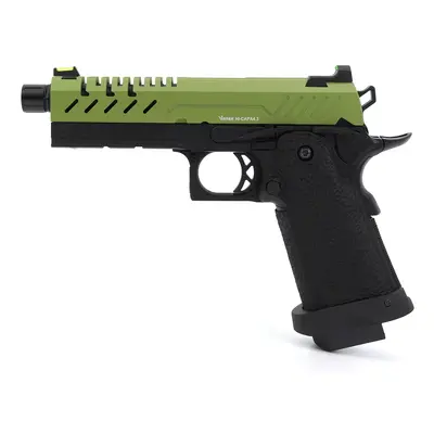 Vorsk Airsoftová pistole Hi-Capa 4.3, GBB - olivový závěr + Doprava zdarma