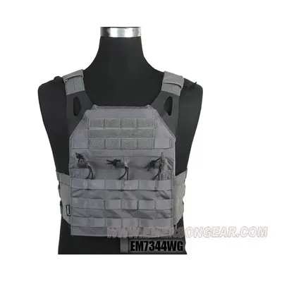 EmersonGear Vesta s imitací plátů a trojitou sumkou M4 Jumper Plate Carrier - Wolf