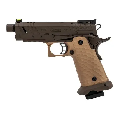 Vorsk Airsoftová pistole Hi-Capa Vengeance Compact, GBB - černo-TAN + Doprava zdarma