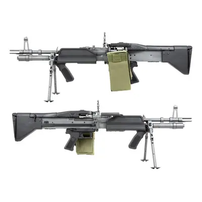 A&K Airsoftový lehký kulomet M60 E4 MK43, celokov + Doprava zdarma