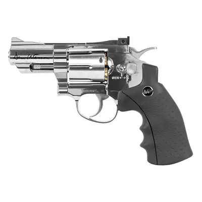 ASG Vzduchový revolver DAN WESSON 2,5", CO2, cal. 4.5mm (.177) - stříbrný