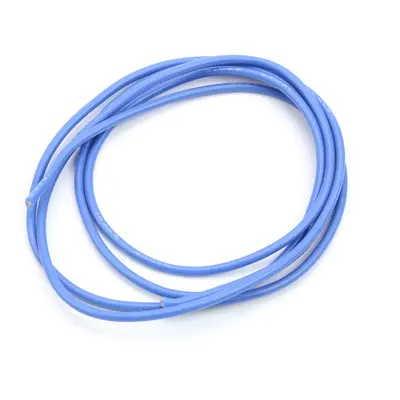 TopArms Silikonový kabel průřez 0,75mm2, 18#AWG, ,modrý - 1 metr