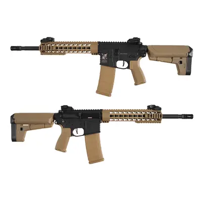 Delta Armory Airsoftová zbraň M4 AR15 KeyMod 10" Charlie - TAN/Černá + Doprava zdarma