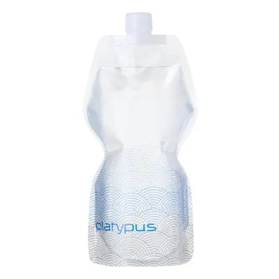 Platypus Láhev na vodu SOFTBOTTLE 1.0l Waves průhledná