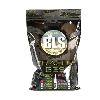 Airsoftové kuličky nasvětlovací BLS BIO Tracer 0,20g | 5000 ks | 1 kg