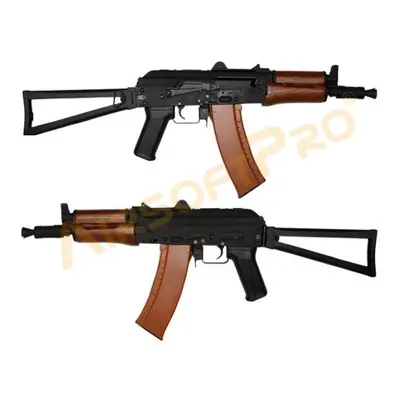 CYMA Airsoftová zbraň AKS 74 UN - celokov, dřevo (CM.035A G55) + Doprava zdarma