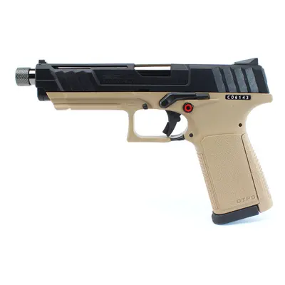 G&G Airsoftová pistole GTP9, plyn blowback (GBB) - černá/desert + Doprava zdarma