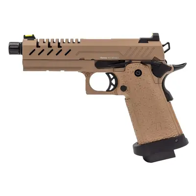 Vorsk Airsoftová pistole Hi-Capa 4.3, GBB - TAN