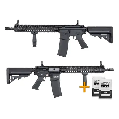 Specna Arms Daniel Defense MK18 SA-P26 Prime Aster II ETU + kuličky ZDARMA - černá + Doprava zda