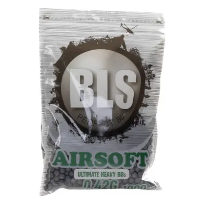 Airsoftové kuličky BLS Ultimateheavy Stainless 0,42g | 1000ks - šedé