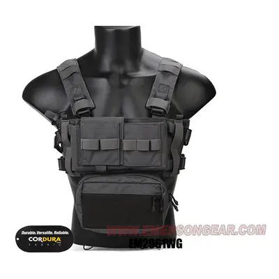 EmersonGear Chest Rig Micro Fight Chissis MK3 - Wolf Grey