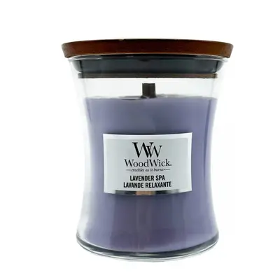 WoodWick Mini Hourglass Candle Lavender Spa 85 g