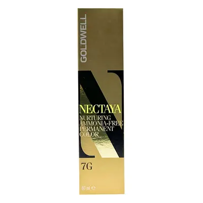 Goldwell Nectaya Permanent Hair Color 60 ml permanentní barva 7G Hazelnutt