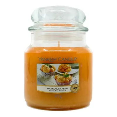 Yankee Candle Mango Ice Cream Medium Jar 411 g