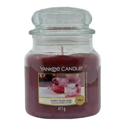 Yankee Candle Sweet Plum Sake Medium Jar 411 g